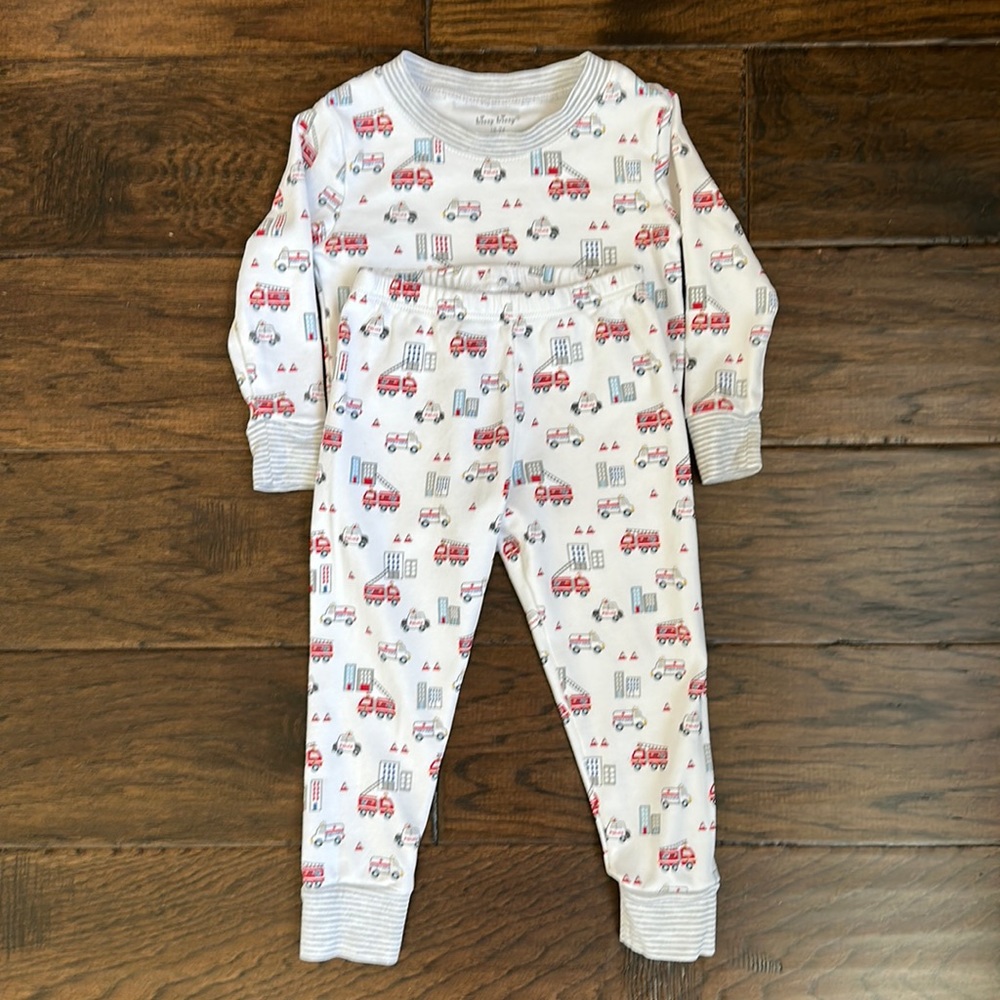 Kissy Kissy First Responder Pajama Set, size 18-24M.